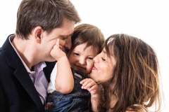 NYC-family-portrait-studio-kissing-baby