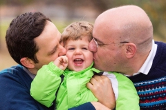 NYC-family-portrait-two-men-and-a-baby