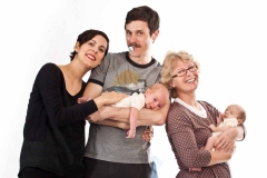 multiple-generations-family-studio-portrait
