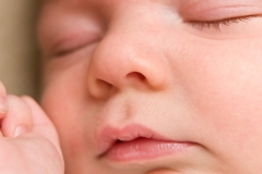 Close-up-portrait-of-newborn boy