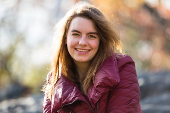 Portrait of Daughter in Central Park